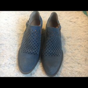 Born leather booties